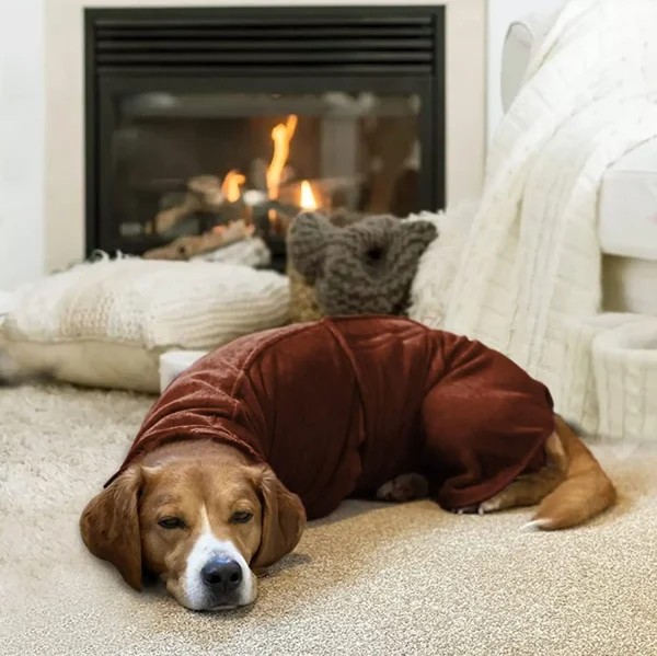 Dog Drying Coat Robe Towel Dog Bathrobe Absorb Moisture and Dry Pet Quickly Puppy towelling Bathing Accessories - Image 2